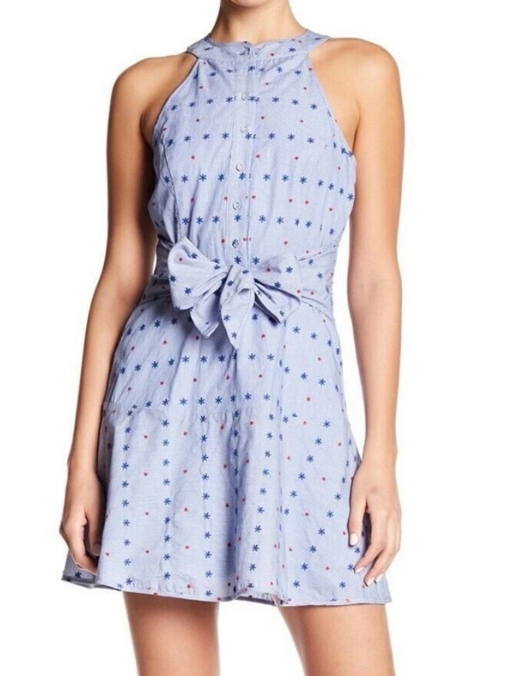 Parker Stars & Dots, tie-waist dress
